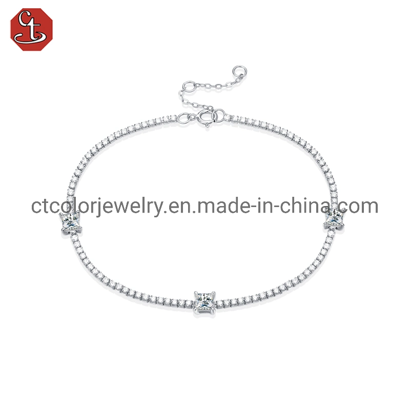 Moissanite Diamond Bracelet Fashion Jewelry Simple Style Women Bracelet