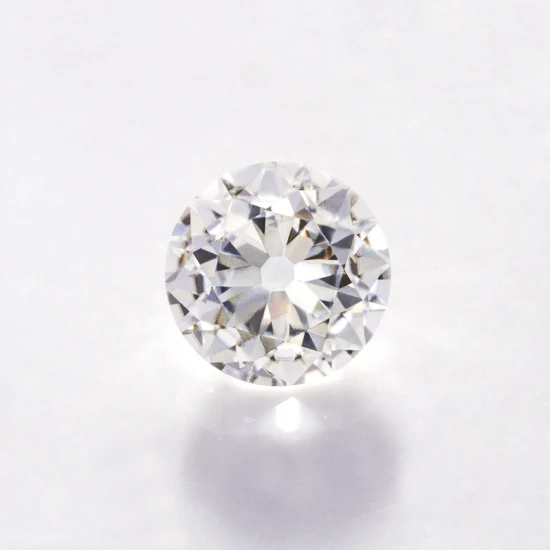 Loose Moissanite Diamond Def Colorless Old European Cut 6.5mm Moissanite Stones Certified Diamond